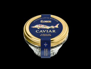 Kaviár z jesetera Sibiřského, Baerii, 50g - Lemberg