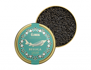 Pravý kaviár z jesetera Beluga, 10g - Lemberg