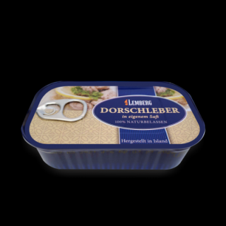 Tresčí játra Lemberg, 115g