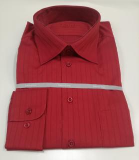 Pánská košile blend line červená 43870 Velikost: 45