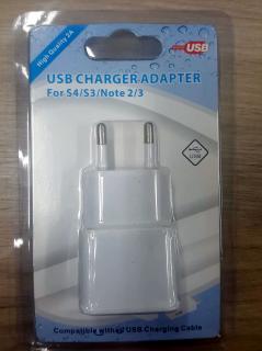 USB adaptér EU zásuvka