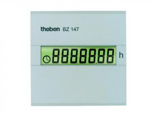 Digitální čítač provozních hodin BZ 147 pro montáž do panelu (1470000)
