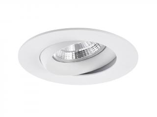 Kulaté vestavné LED svítidlo INDIWO, bílé, 5 W, 550 lm (12277173)