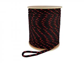 Tažné lano z polyesteru na bubnu, průměr 10 mm Délka: 120 m (20619)