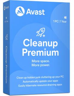 Avast CleanUp Počet let a PC: 1 ROK / 1 PC