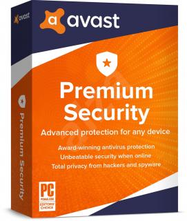 Avast Premium Security 10PC - 3 roky