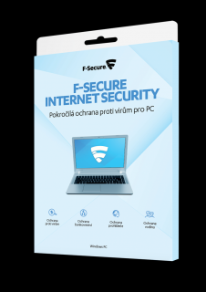 F-Secure Internet Security Počet let a PC: 1 ROK / 1 PC