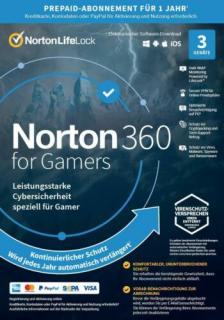 Norton 360 pro hráče 3PC / 1ROK