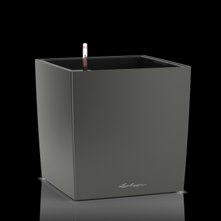 Lechuza Cube Premium (kompletní set) Barva: Antracit - metalický lesk, Velikost: Cube Premium 30