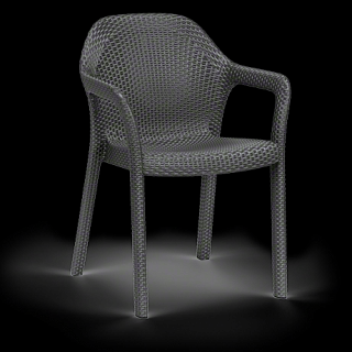 Lechuza zahradní židle, granit