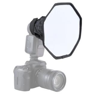20cm diffuser softbox na blesk nebo malá LED světla