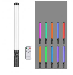 20W AKU RGB LED trubice 50cm dobíjecí přes USB-C, 12 efektů, 2000lm