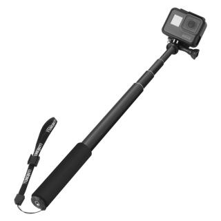 ALU selfie tyč pro akční kameru i do vody 25-75cm