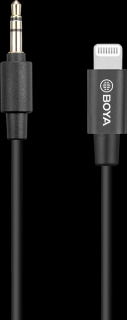 BOYA audio kabel 3.5mm TRS jack na Apple lightning - pro mikrofony