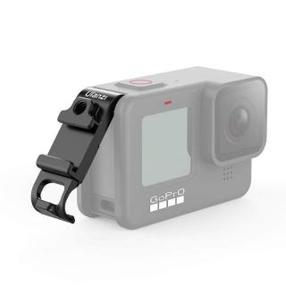 Dvířka pro GoPro Hero 9, 10, 11, 12, 13 se sáňkami, závitem a odkrytým konektorem