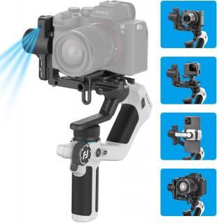 Feiyu Tech Scorp MINI 2 ALL IN ONE - malý gimbal pro foťáky, telefony i GoPro 9,10,11 do 1200g