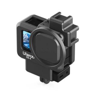Klec na GoPro 9, 10, 11 a 12, audio adaptér i externí mikrofon