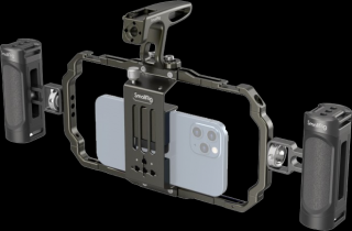 Kompletní profesionální klec SmallRig pro natáčení mobilem - obouruční i horní madla