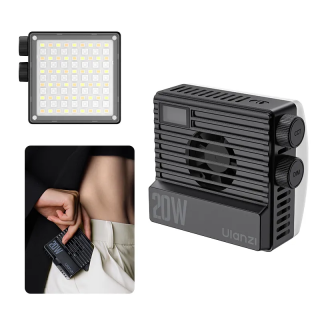 Kvalitní RGBW silné 20W přenosné aku videosvětlo RGB LED 20W