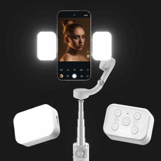 Lehké magnetické mini LED světlo na každý gimbal, telefon, akční kameru apod. OM6, OM4, Vimble 3, isteady, Smooth 4, Smooth 5 atd.