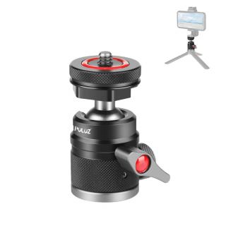 Malá kvalitní ALU kulová hlava se závitem 1/4" i 3/8" pro šroub i sáňky
