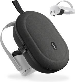 Malý kufřík pro VR META Quest 3, 3S a 2, ovladače i elite strap - Vel.S