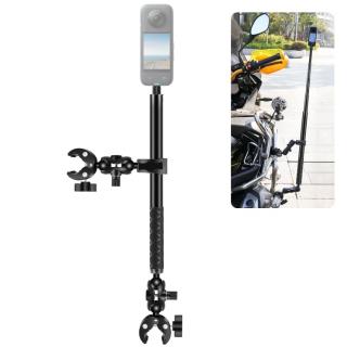Montážní set na motorku včetně neviditelné 150cm selfie pro kamery Insta360 X4/X3/X2