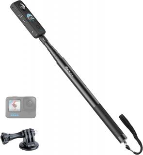 Neviditelná voděodolná selfie tyč 120cm pro kamery Insta360 - Model 2023