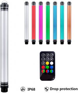 P7 - RGB neonová vodotěsná LED trubice 10400mAh -  40cm