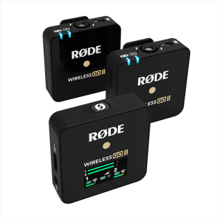 RODE Wireless GO II - duální set bezdrátových mikrofonů s funkcí rekordérů, USB Audio, stereo