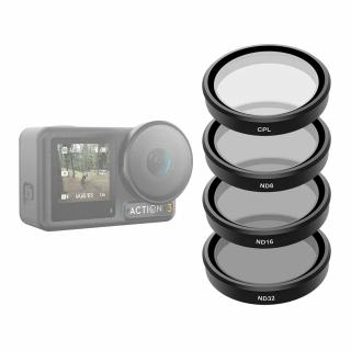 Sada ND a CPL filtrů pro DJI Osmo Action 5 PRO/4/3 - CPL+ND8/16/32