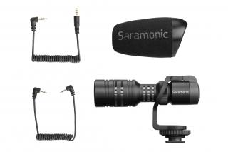 Saramonic - malý směrový mikrofon Vmic Mini pro DSLR i telefony