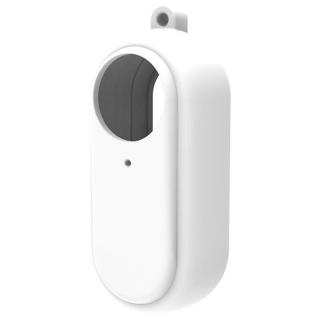 Silikonový návlek, kryt, obal s očkem, pro kameru Insta360 GO2 - Bílý