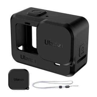 Silikonový ochranný návlek, obal na  GoPro Hero 9, 10, 11, 12, 13 + kryt čočky a poutko