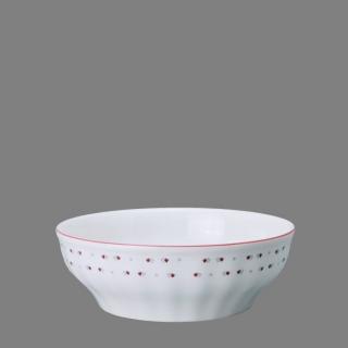 Babiččin porcelán - růžokvítky - salátová mísa 19 cm