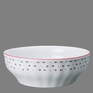 Babiččin porcelán - růžokvítky - salátová mísa 26 cm