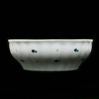 Babiččin porcelán - salátová mísa 24 cm - 2 barvy Barva: Modrá
