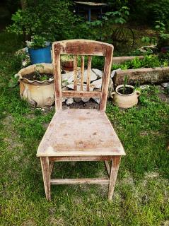 ...Židle - VENKOVSKÁ KLASIKA - KRYŠPÍN- bez povrchové úpravy