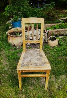 ...Židle - VENKOVSKÁ KLASIKA - SONIČKA- bez povrchové úpravy
