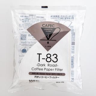 CAFEC Dark Roast T-83 filtry na 2-4 šálky kónický (typ V60-02)