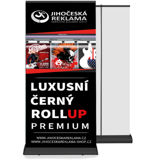 Černý Roll-up premium / exclusive 100X200