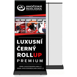 Černý Roll-up premium / exclusive 85X200