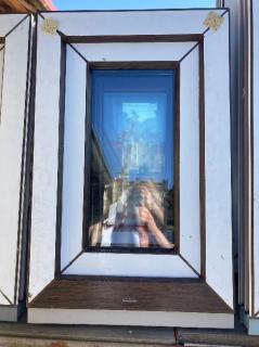 okno 40x60  tmavy dub sklopne