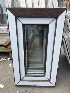 okno 40x70  tmavy dub sklopne