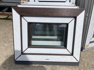 okno 50x40  tmavy dub sklopne