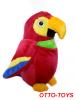 Plyšový papoušek malý 17cm
