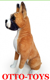 Plyšový pes Boxer 64cm