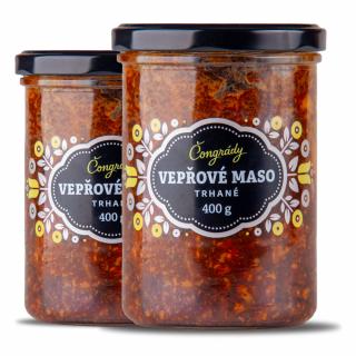 Trhané vepřové maso BBQ Čongrády 400 g