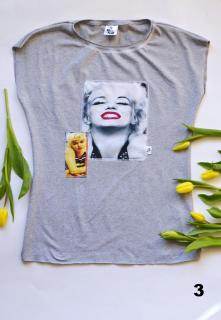Tričko s krátkým rukávem Marilyn Velikost: M 3