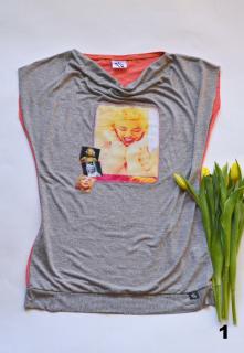 Tričko s krátkým rukávem Marilyn Velikost: S/M 1